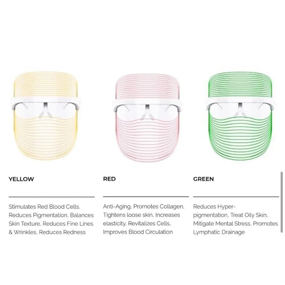 Dermalactives Elastin & Collagen Rejuvenation 7in1 LED Light Therapy Mask Skin